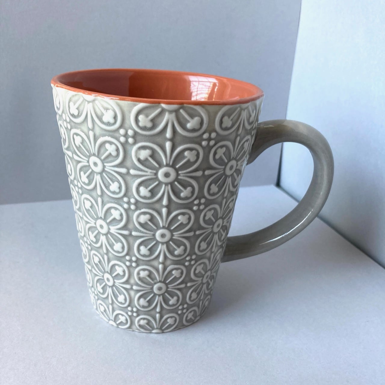 Tall Grey Mug